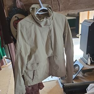 Lululemon Beige Hooded Jacket